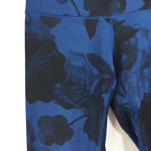 Lululemon Wunder Under Pant Full-On Luxtreme Jumbo Inky Floral Black Leggings 6 - Picture 4 of 10